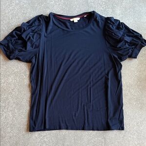 Boden Navy Short Sleeve Women's Top